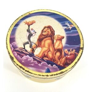 Vintage Walt Disney World The Lion King Empty Candy Tin